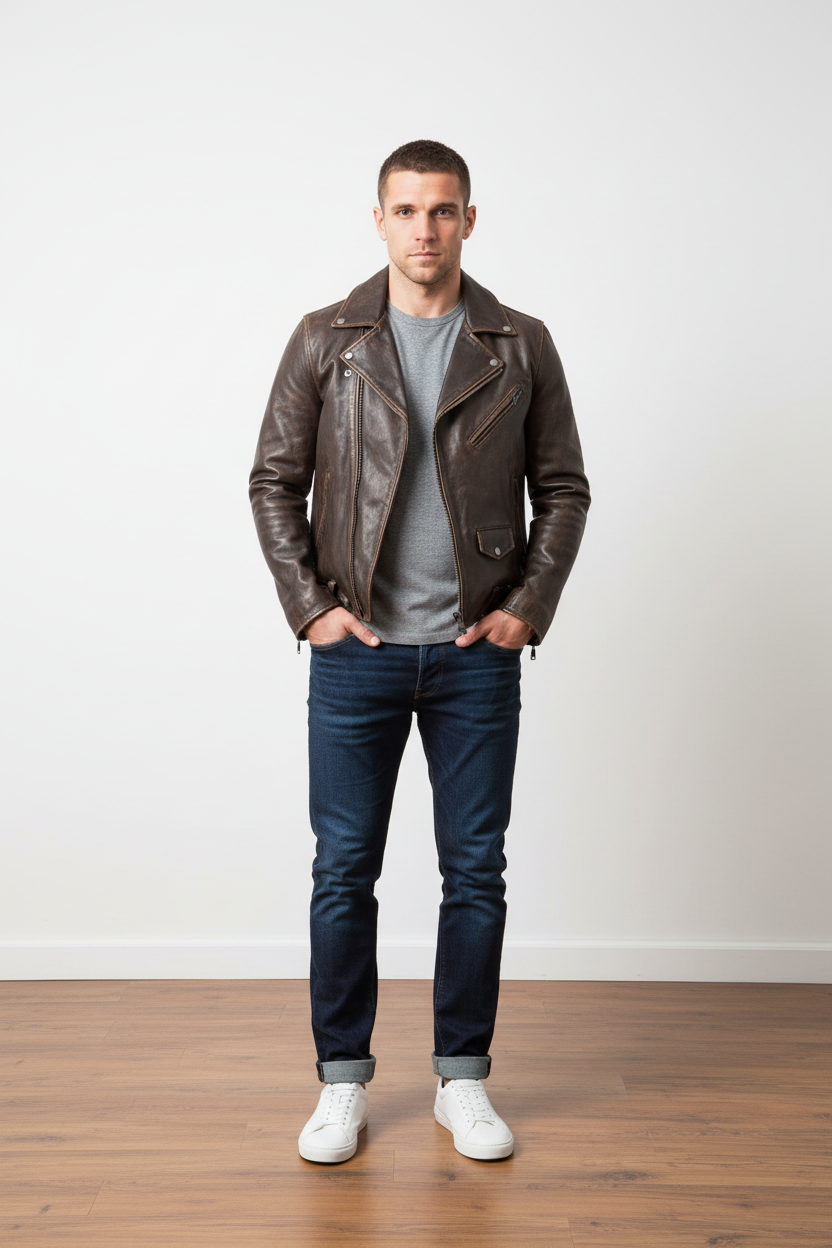 SchottNYC Motorcycle Jacket