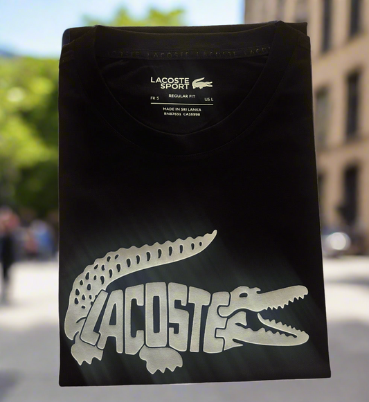 Lacoste Black Tee-Shirt