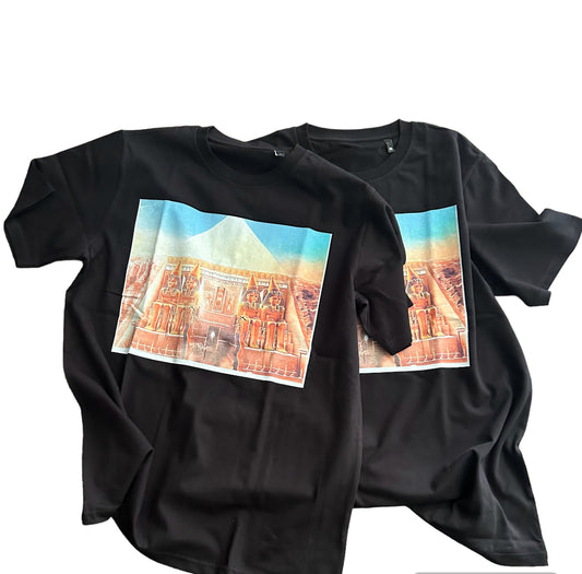 66P11 Pyramid Black Tee-Shirt /Gold Classic