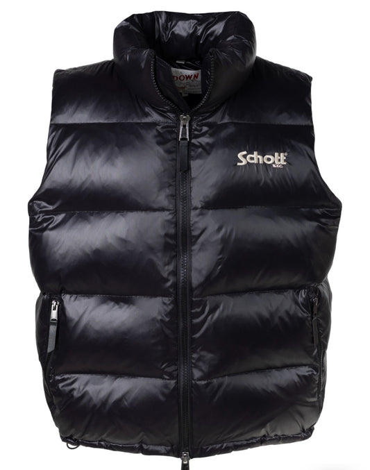 Schott NYC-Nylon Down Filled Vest