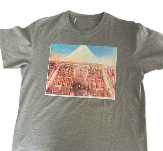 Grey T-Shirt Pyramid  limited Addition